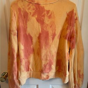 a new day Gradient Sweatshirt in Peach and Coral/Large